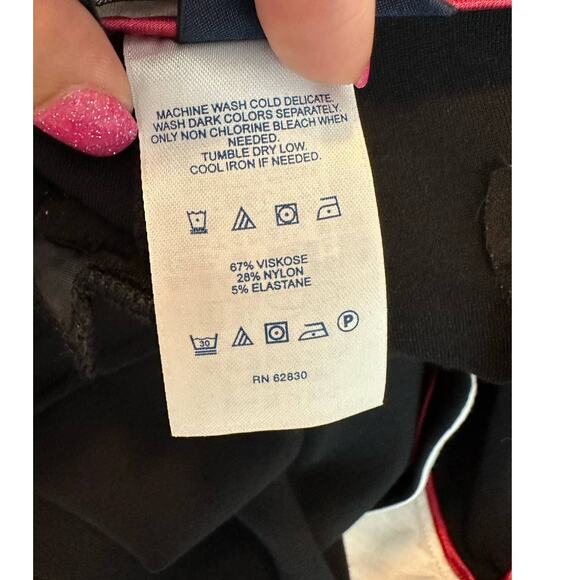 Land's End black cropped pants size 16P - Picture 5 of 10